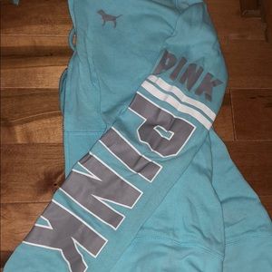 VS Pink Full Zip Sweatshirt (matches sweats!)